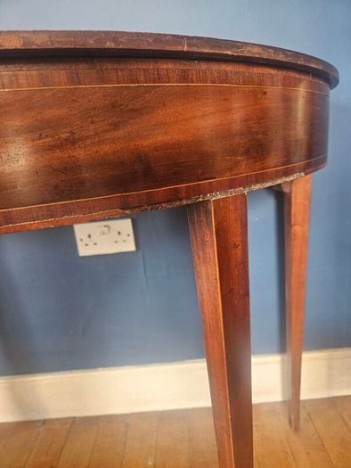 Vintage Demi-lune table