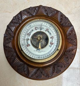 Vintage aneroid wall barometer by Egans of Cork