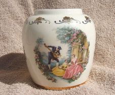 POMANDER VASE (Lord Nelson Pottery) - an attractive earthenware vase (c.1976)