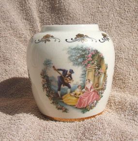 POMANDER VASE (Lord Nelson Pottery) - an attractive earthenware vase (c.1976)