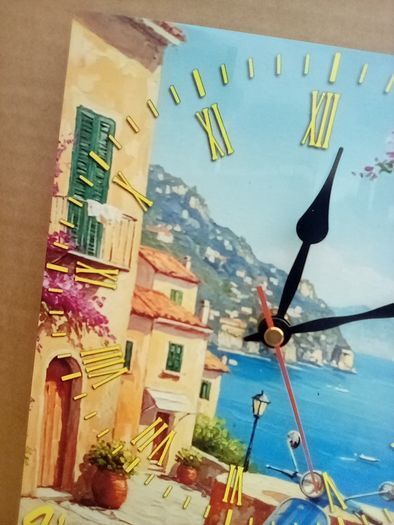 Vespa Scooter wall clock