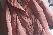 Zara Pink Puffer Jacket