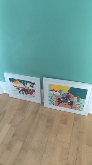 Zuzana Chalupova/ Maud Lewis Naive Art Original Folk Art Paintings