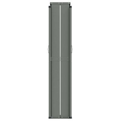 Retractable Side Awning Anthracite 200x1000 privacy screen cm PRICE 170 euro