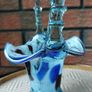Murano Art Glass Thorn Handle Basket Image 3
