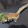 Dragon Lizard on log x 3 Image 3