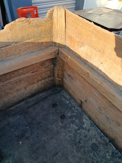 Antique Woollen Mill Trolley / Cart
