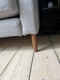 Karlstad Two seater Grey
