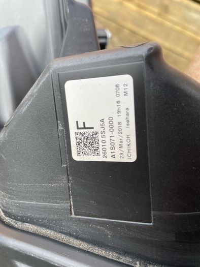 Nissan Leaf Headlight Driver side 2019