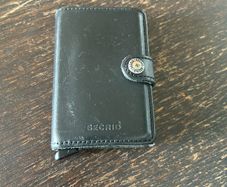 Secrid Slimwallet RFID Wallet Black Smooth Leather