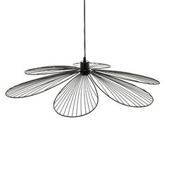 Pendant flower shape light with Philips Hue bulb