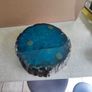 Large solid stone ashtray. Heavy! Weighs over 4 lbs Image 7