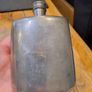 Vintage James Dixon Sons Sheffield Pewter Hip Flask Image 5