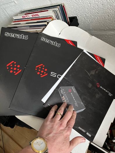 rane serato scratch live dj digital vinyl set up