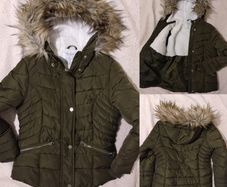 Warm Fleece Lined Hooded Jacket
