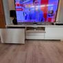 White Gloss TV Unit / Cabinet Image 2