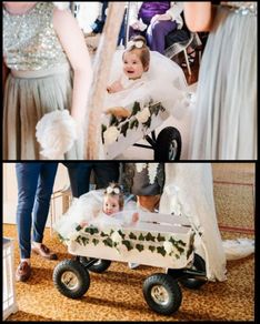 Wedding wagon/cart