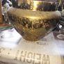 Beautiful Old Heavy Brass Jardiniere Planter with Elephant Handles Image 2