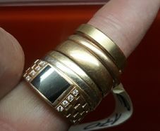 Gold rings