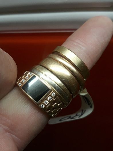Gold rings