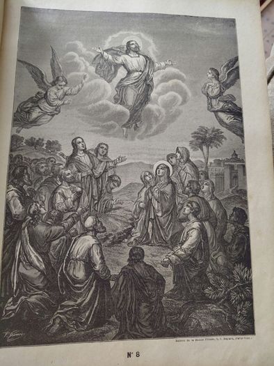 Vintage Catechisme en inages book of illustrations Paris 1927