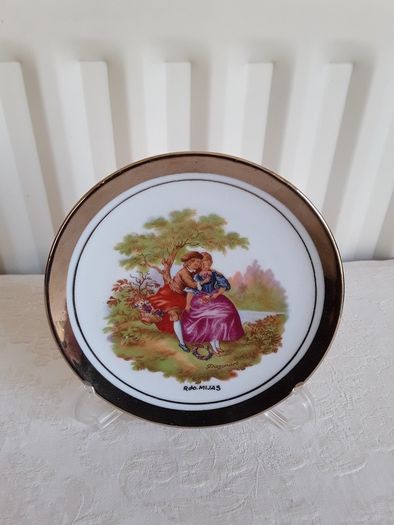 Limoges Fragonard Wall Plate