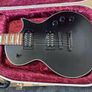 Esp Ltd Ec-256 Black Satin Pristine condition Volcanic ESP humbuckers Price New 525 euros with Hiscox Standard EF Guitar Case Black Price New 199 euros Image 3