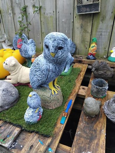 concrete ornaments
