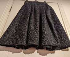 Beautiful black A line skirt from Full Circle