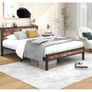 King Size Bed Frame Metal Platform Image 2