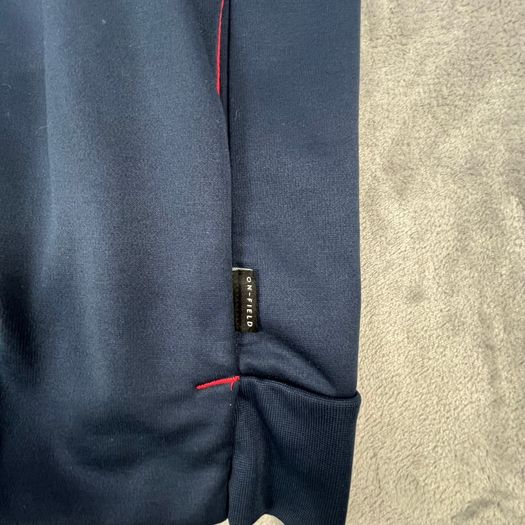 Nike New England Patriots NFL Authentic Therma-FIT Hoodie Mens M Navy