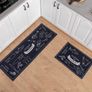 2 Pcs Non-slip Kitchen Mats and Rugs Washable Rubber Backing Doormat Runner Microfiber Rug Set (MULTIPLE DESIGNS, SEE PHOTOS) Image 6