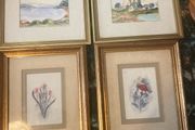 Collection watercolour paintings free postage