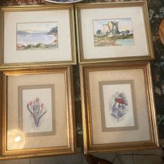 Collection watercolour paintings free postage