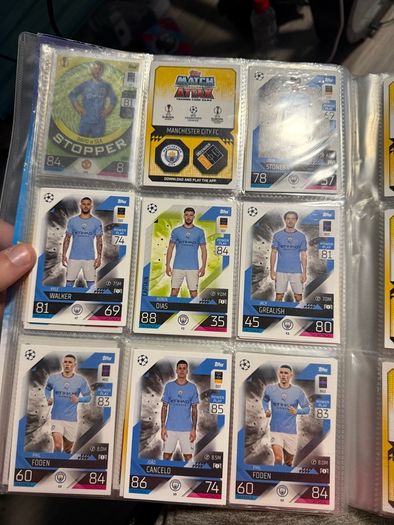 football cards + binders (offers Welcome )