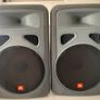 JBL PA Speakers + Studiomaster Mixing Desk Image 4
