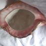 Pink Staffordshire Shell Plant Pot Holder. Image 5