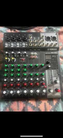 yamaha mg10x mixing desk