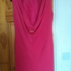 Absolutely stunning Zara Basic cowl back dress size M