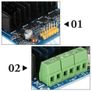 DC 5V-12V 12V 30A Dual Channel H-bridge DC Motor Image 3