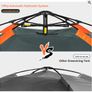 Cflity Camping Tent, 3 Man Instant Pop Up Tent Waterproof Three Layer Automatic Dome Tent, Large Lightweight 4 Seasons Tent Image 4