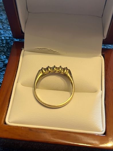 Eternity Ring .. Diamond & 14ct Gold
