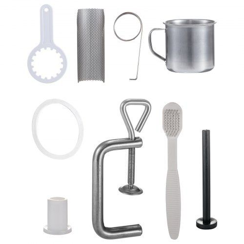 NEW SALE | Manual Wheatgrass Juicer Wheat Grass Grinder Long Screw Shaft Wheatgrass Juicer 304 Stainless Steel for Juicing Wheatgrass Gingers Apples Grapes for Home Use