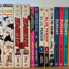 Manga Lot - Vagabond, Zom 100, Dragonball + More (17 vols, All Like New)