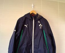 Ireland Rugby Jacket Windcheater. Official Puma IRFU Merch. Collect In Dublin Or Receive Via Post.