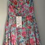 Monsoon Blue halter neck tassel dress Age 3-4 BNWT Image 6