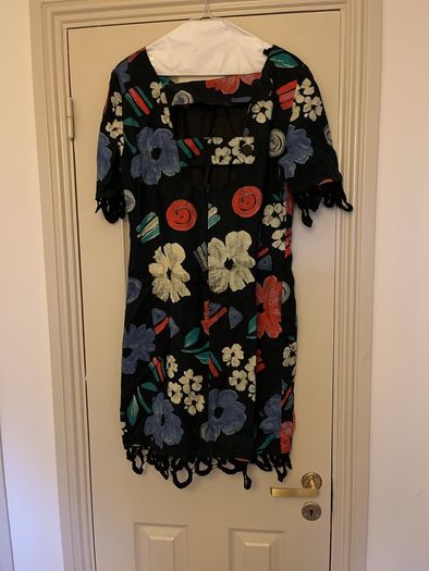 vintage dress linen