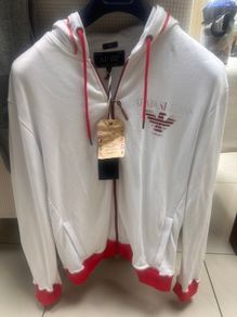 Armani Hoodie track jacket top special addition BNWT