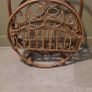 Mid-century Large Bamboo Magazine Rack Image 6