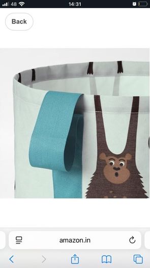 IKEA toy bag